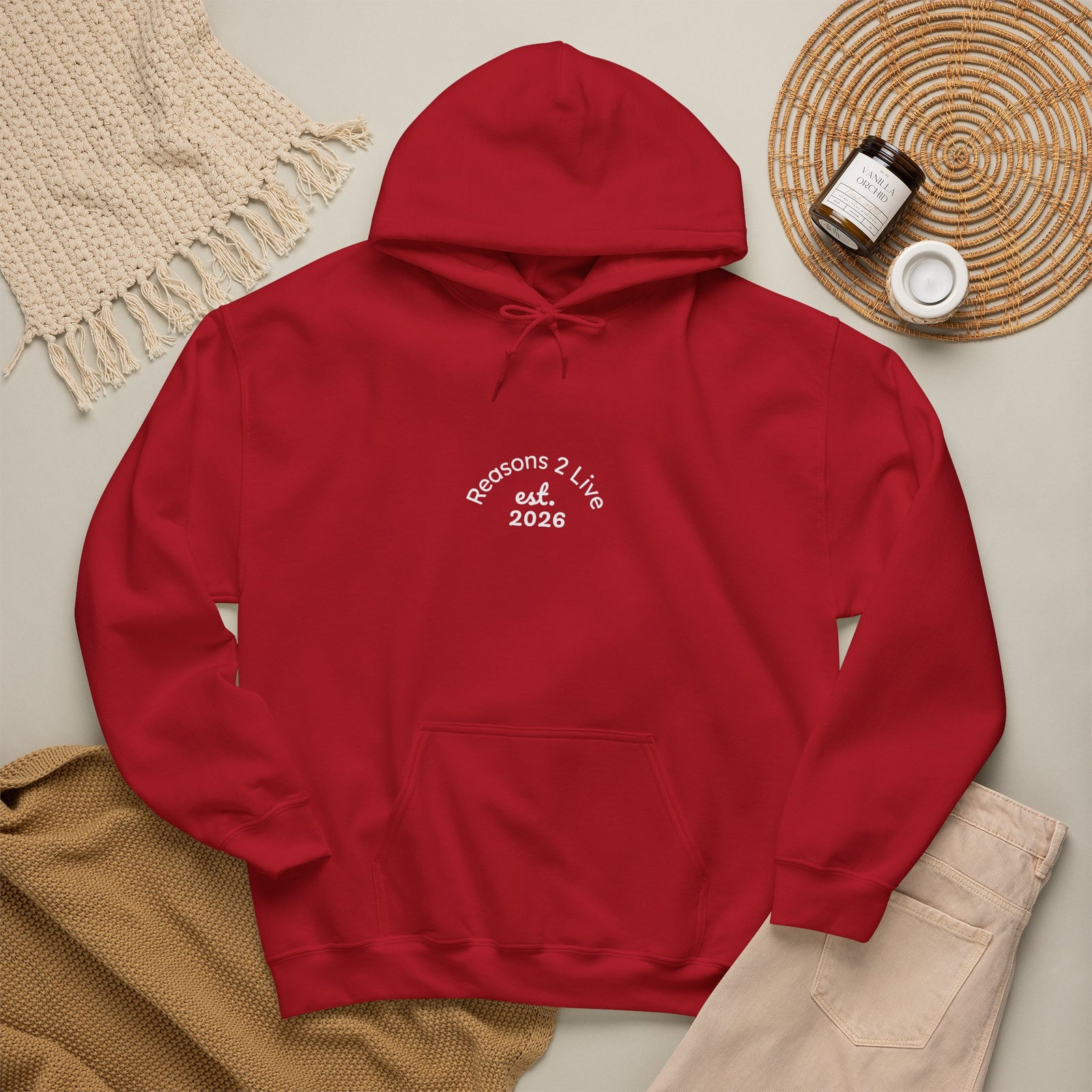 Stranger Letter #1 — Reasons2Live Hoodie | Limited Drop