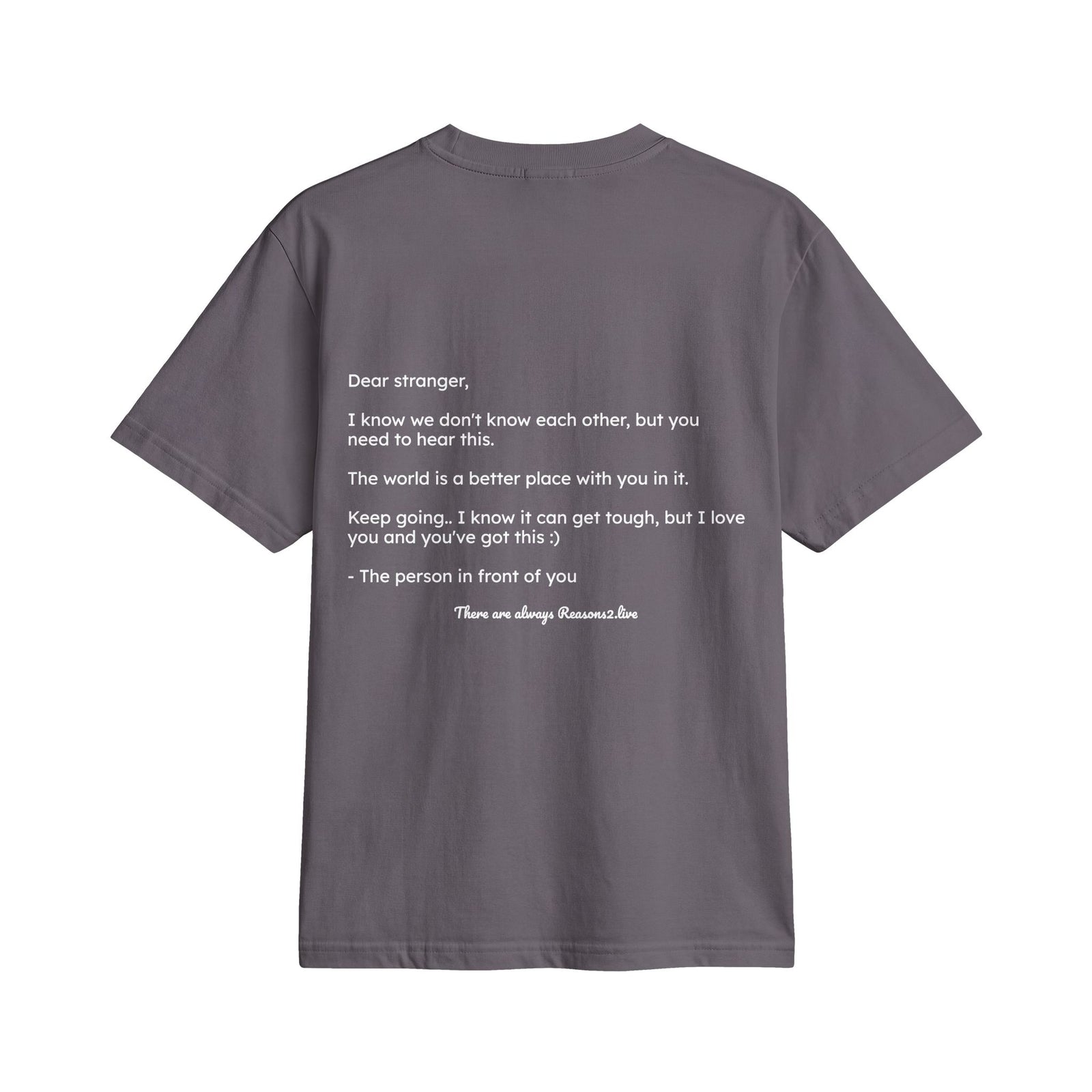 Stranger Letter #1 — Reasons2Live Tee | Limited Drop