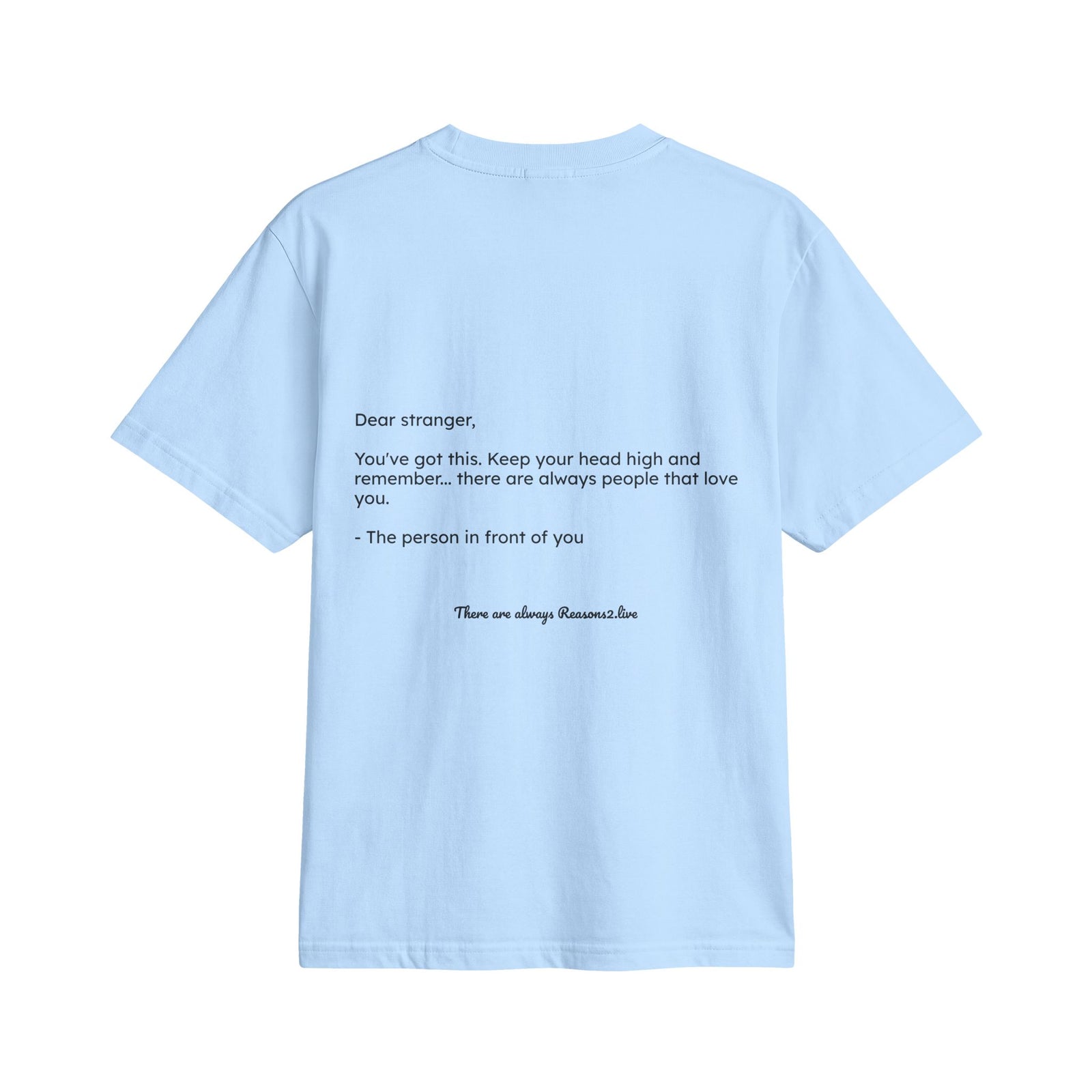 Stranger Letter #2 — Reasons2Live Tee | Limited Drop