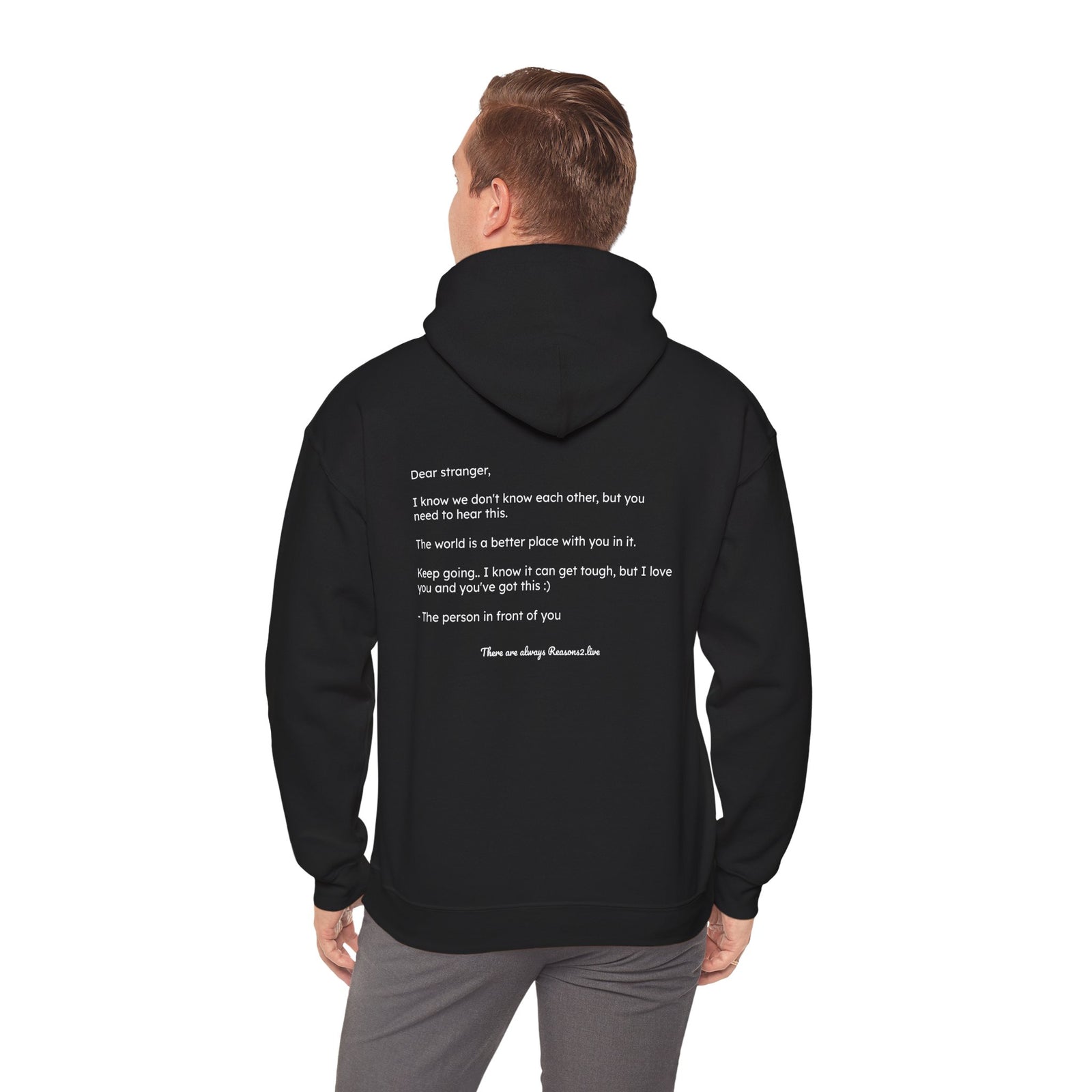 Stranger Letter #1 — Reasons2Live Hoodie | Limited Drop