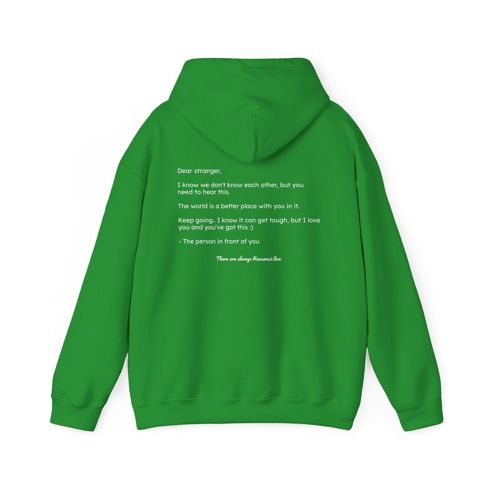 Stranger Letter #1 — Reasons2Live Hoodie | Limited Drop
