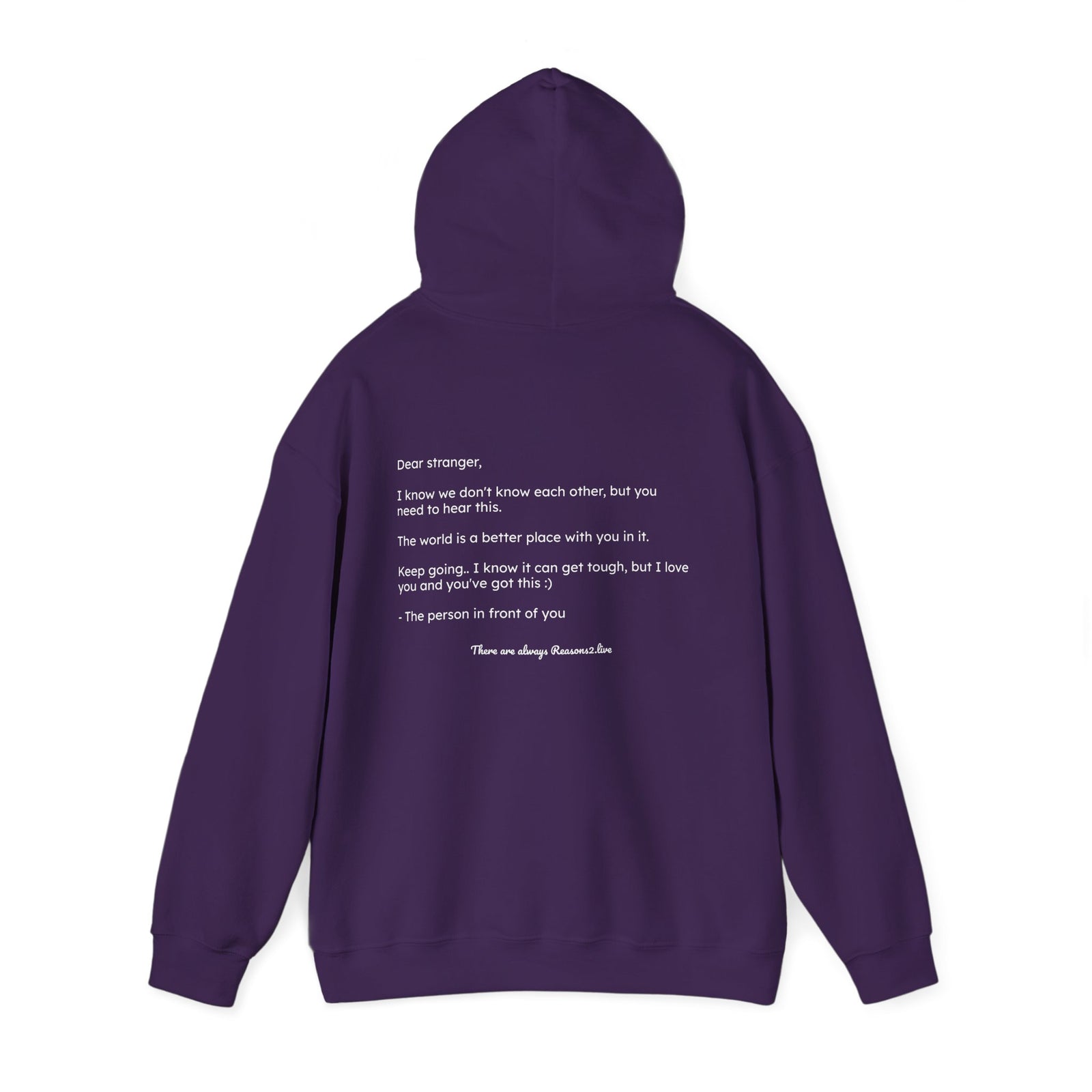 Stranger Letter #1 — Reasons2Live Hoodie | Limited Drop