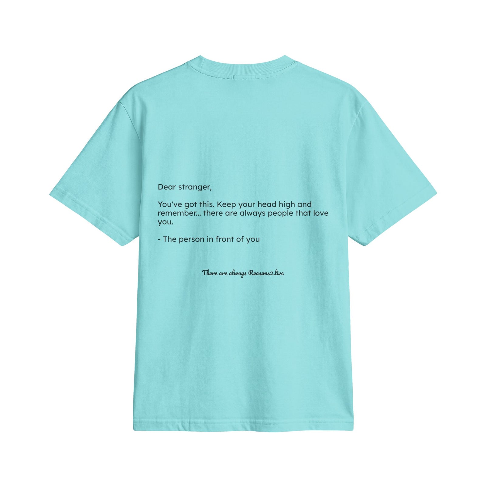 Stranger Letter #2 — Reasons2Live Tee | Limited Drop