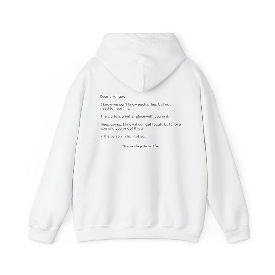 Stranger Letter #1 — Reasons2Live Hoodie | Limited Drop