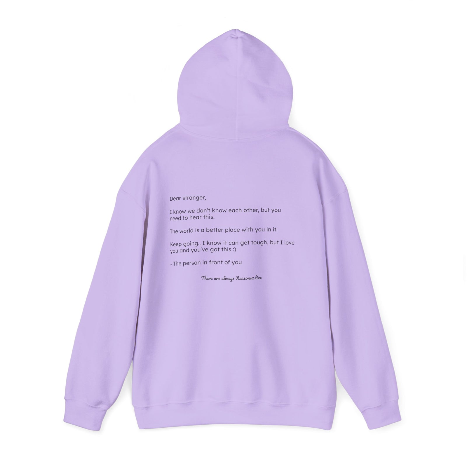 Stranger Letter #1 — Reasons2Live Hoodie | Limited Drop